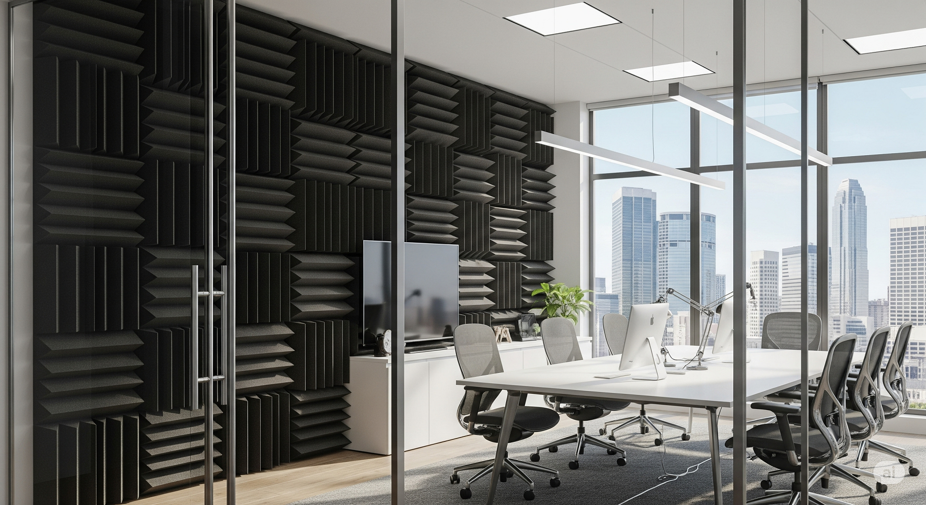best sound absorption material - Acoustic Foam Panels