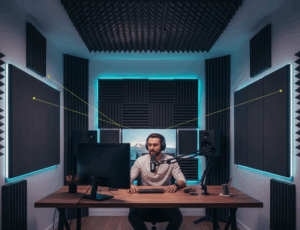 Acoustic Foam Placement Guide for Podcasters and Gamers