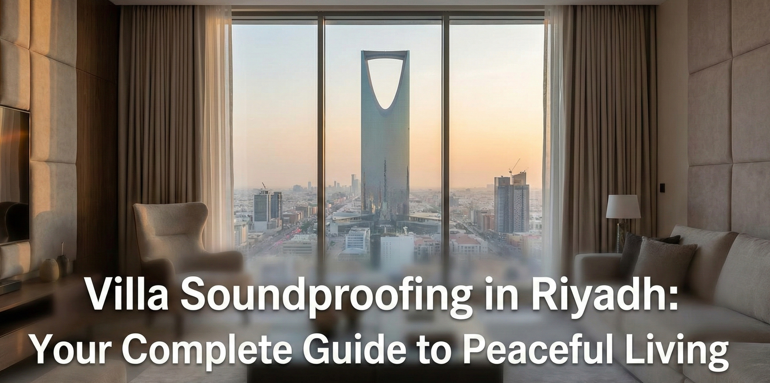 villa soundproofing riyadh