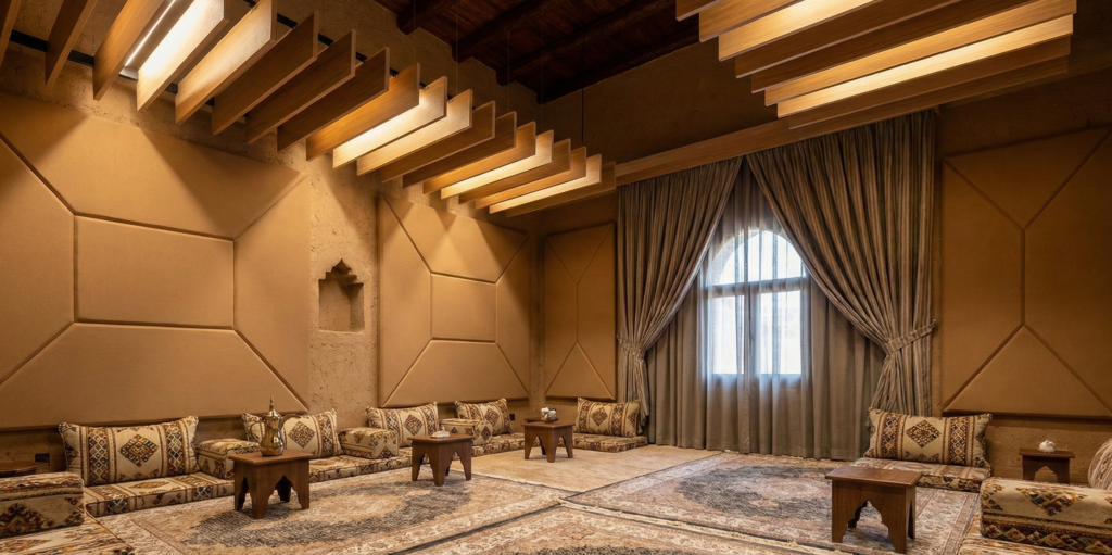 Majlis Acoustic Design: Traditional Saudi Spaces with Modern Sound Control
