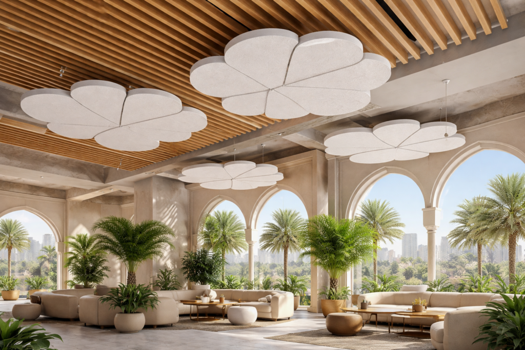 Acoustic Ceiling Baffles & Clouds