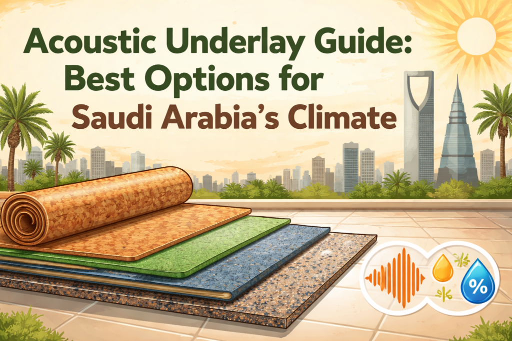 Acoustic Underlay Guide Best Options for Saudi Arabia's Climate