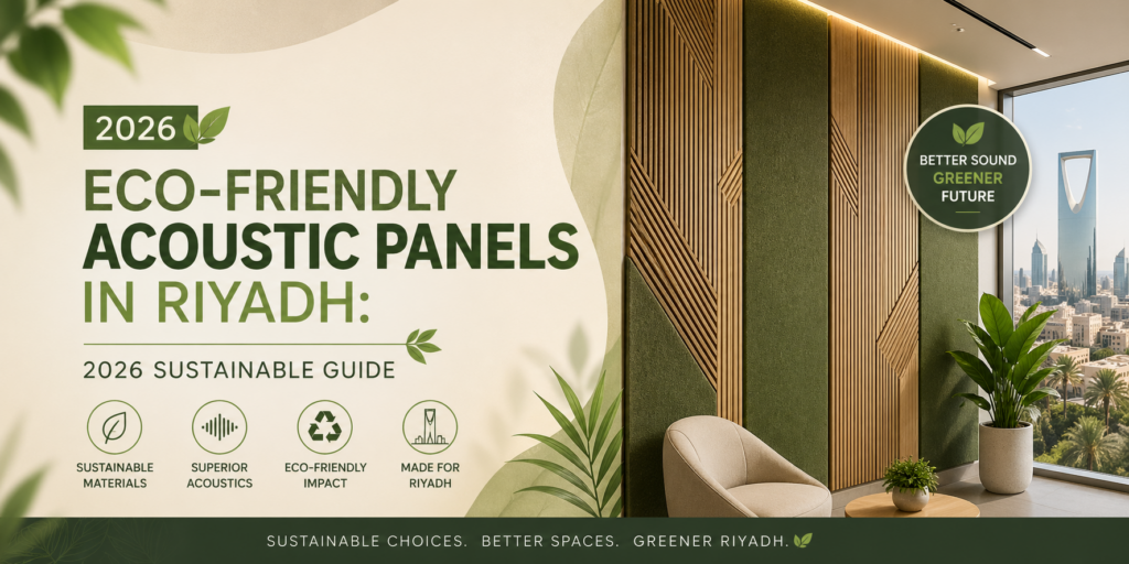 Eco-Friendly Acoustic Panels in Riyadh 2026 Sustainable Guide