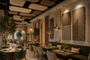 Elegant dining in a warm ambiance