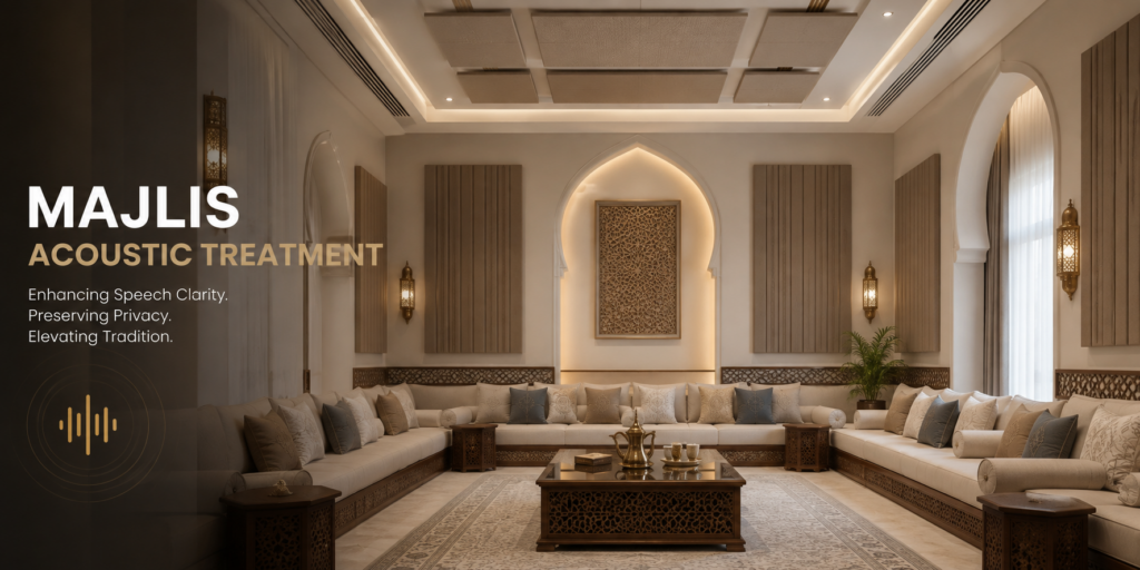 Majlis Acoustic Treatment for Comfortable Gatherings